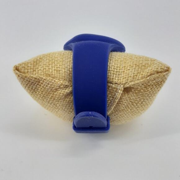 Krippl-Watches 5 Bar Sempre Blue Silicon Rubber Watch Numbers Quartz Azul - Picture 3 of 10